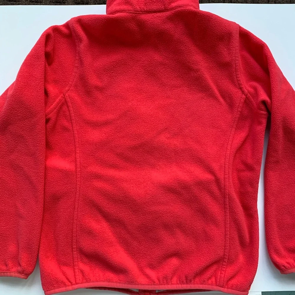 The north face fleece zip jacket size medium